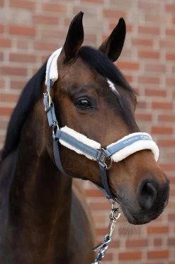 Faux Fur Halter Double Pin