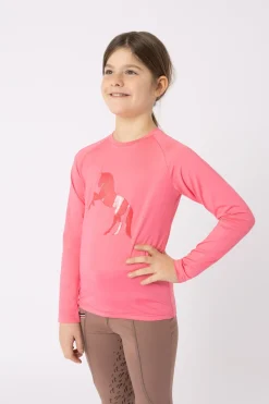 Flora Kinder Langarm Funktionsshirt