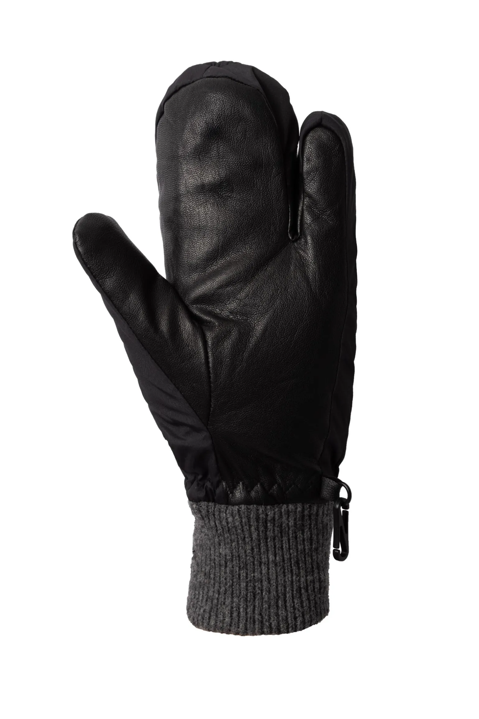 gefütterte 3-Finger-Fäustlinge für den Winter