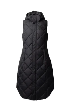 Gem Damen lange gefütterte Reitweste