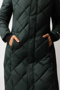 Gem leicht wattierter Damenmantel