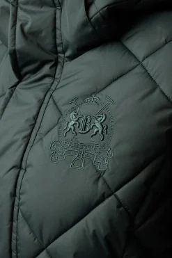 Gem leicht wattierter Damenmantel