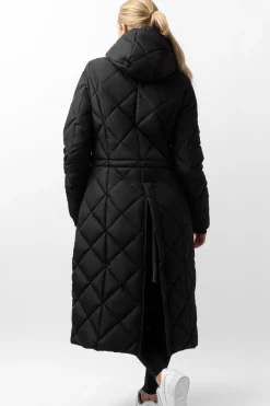 Gem leicht wattierter Damenmantel