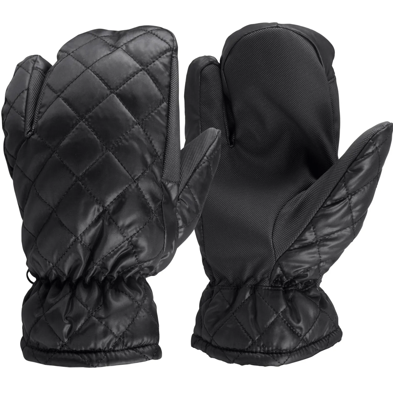 gesteppte 3-Finger Winterhandschuhe