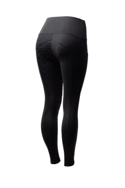 Gillian Damen Reitleggings aus Kompressionsmaterial mit Vollbesatz