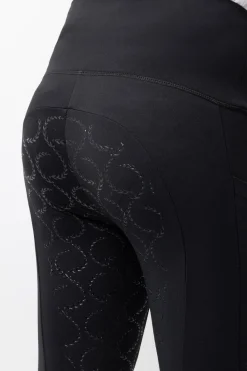 Gillian Kinder Kompressionsreitleggings mit Vollbesatz