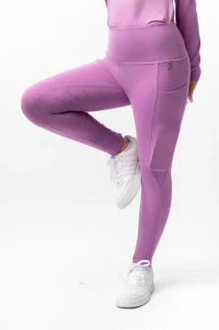 Gillian Kinder Kompressionsreitleggings mit Vollbesatz