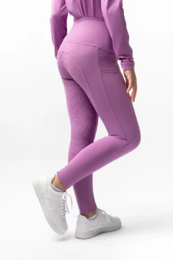 Gillian Kinder Kompressionsreitleggings mit Vollbesatz