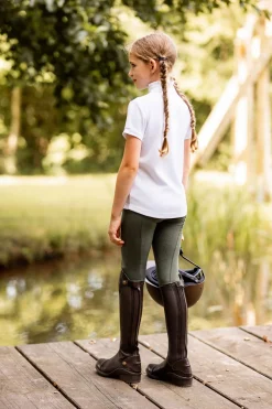 Gillian Kinder Kompressionsreitleggings mit Vollbesatz