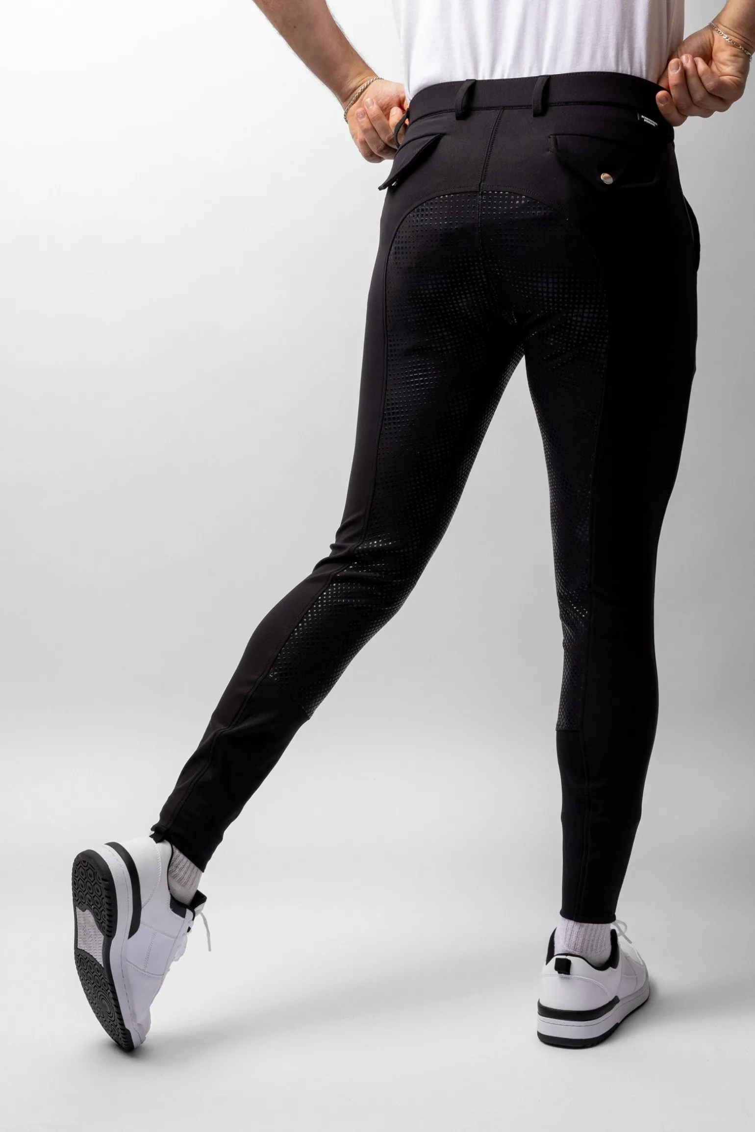 Grand Prix Herrenreithose mit Vollbesatz aus Silikon UPF 50+