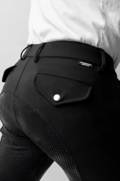 Grand Prix Herrenreithose mit Vollbesatz aus Silikon UPF 50+