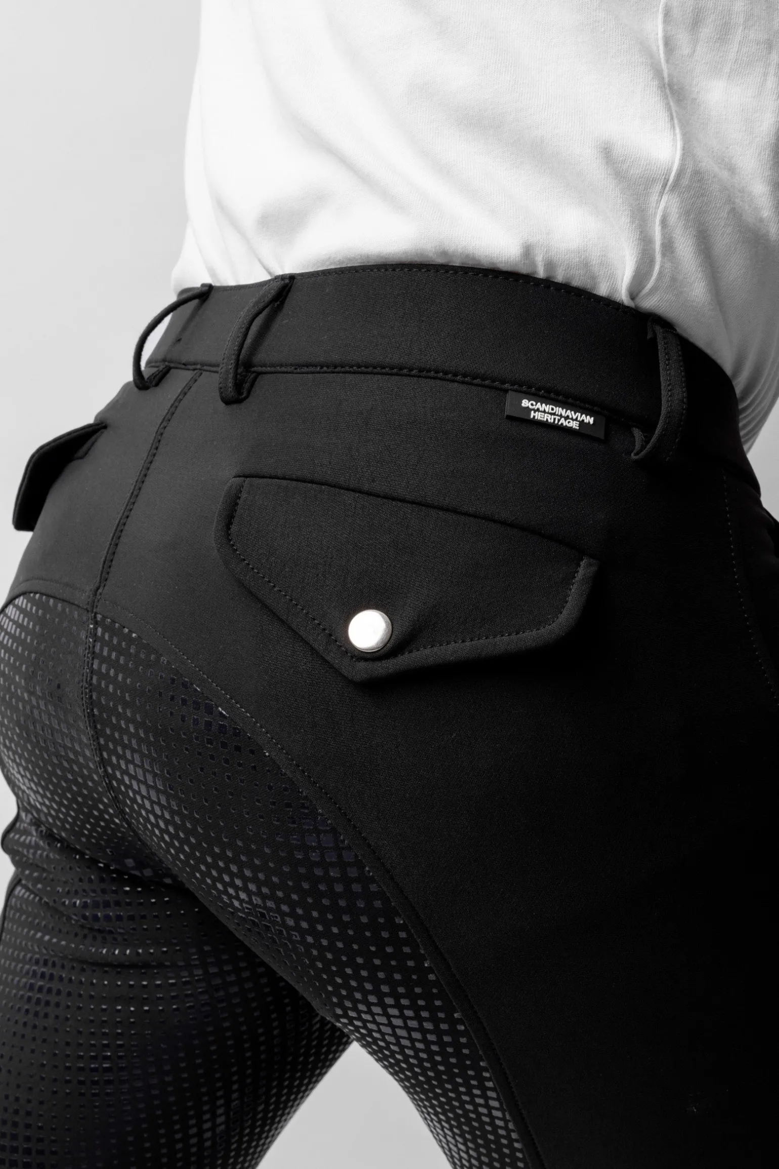 Grand Prix Herrenreithose mit Vollbesatz aus Silikon UPF 50+