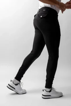 Grand Prix Herrenreithose mit Kniebesatz aus Silikon UPF 50+