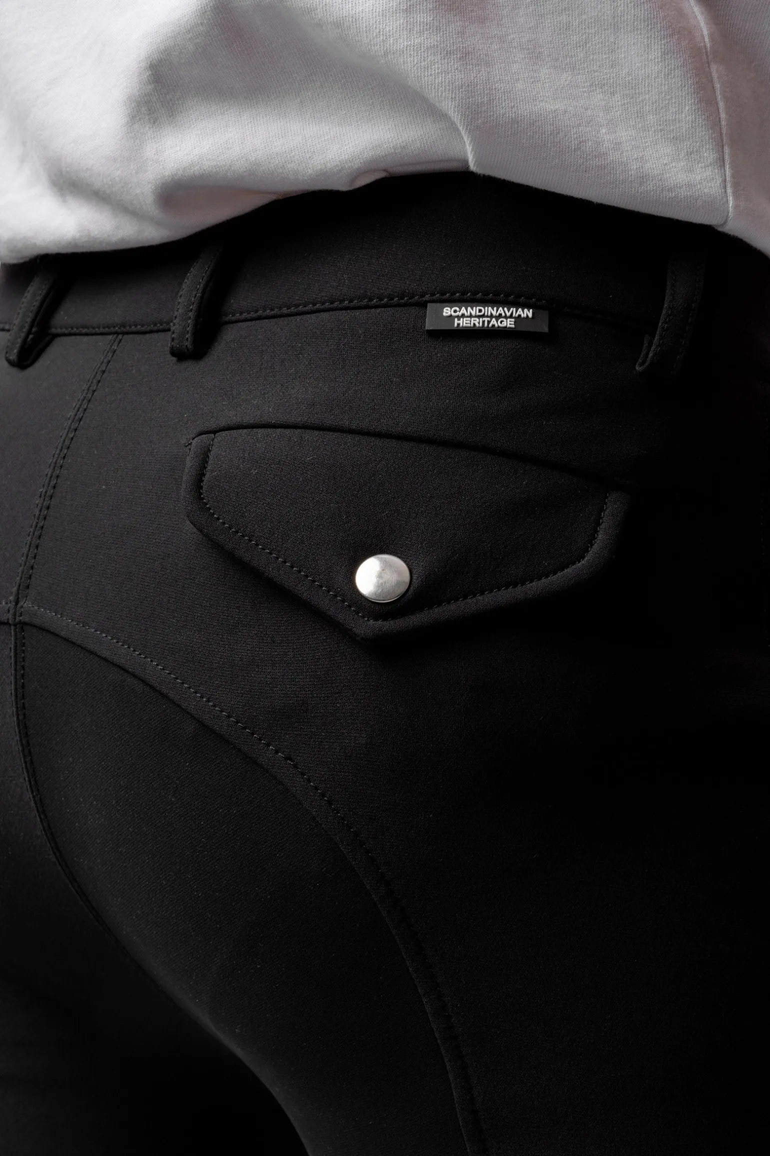 Grand Prix Herrenreithose mit Kniebesatz aus Silikon UPF 50+