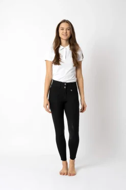 Grand Prix II Damen Reithose mit Kniebesatz