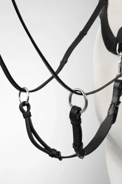 Hampstead Leder Vorderzeug mit Brustplatte