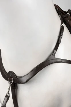 Hampstead Leder Vorderzeug mit Brustplatte