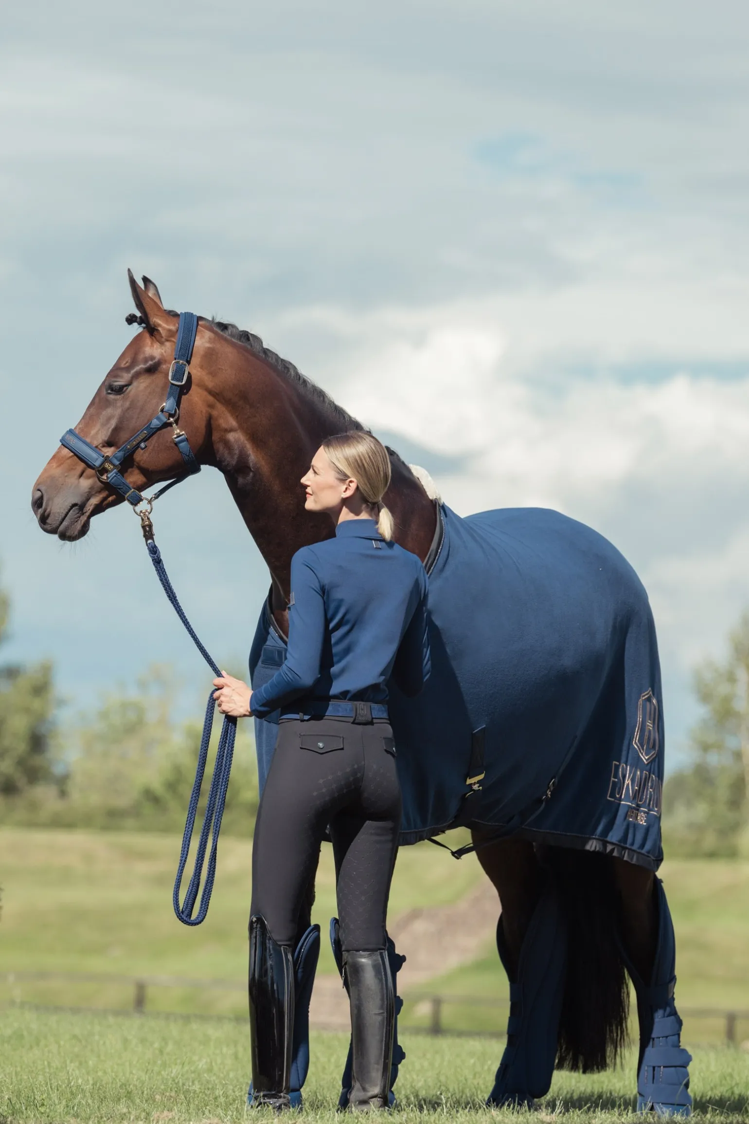 Heritage AW24 Fleece Abschwitzdecke