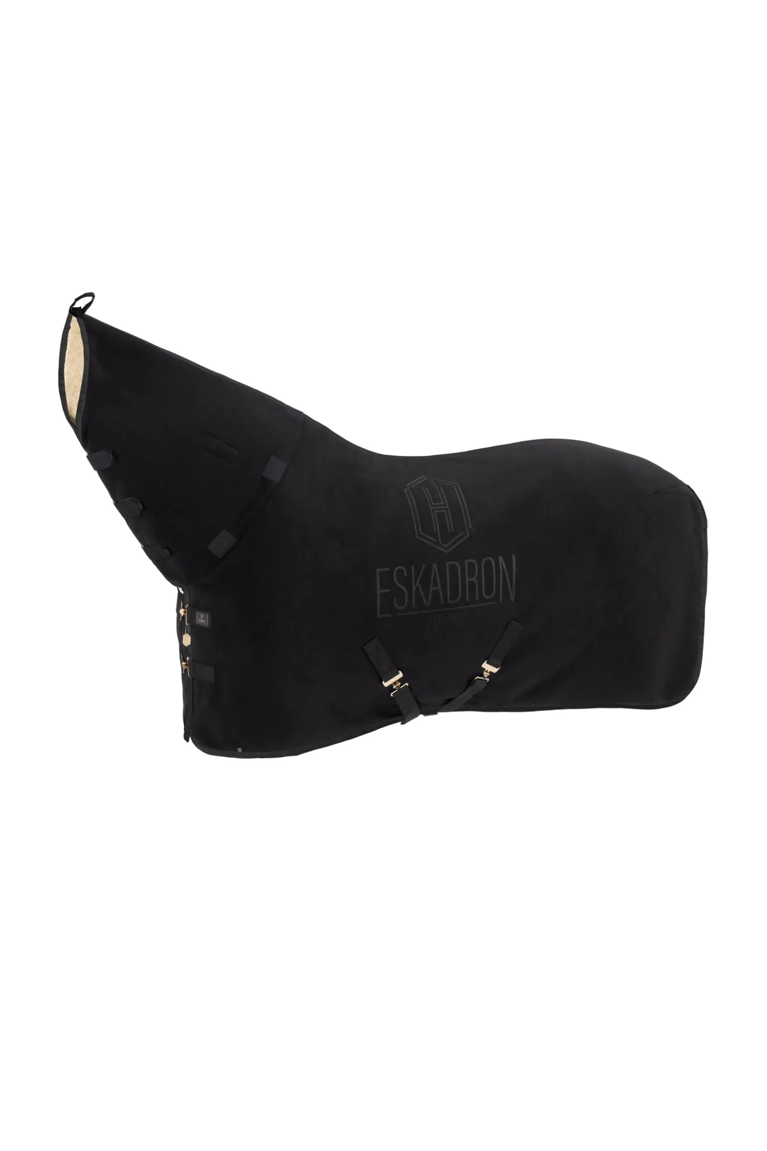 Heritage AW24 Polarfleece Abschwitzdecke mit hohem Hals