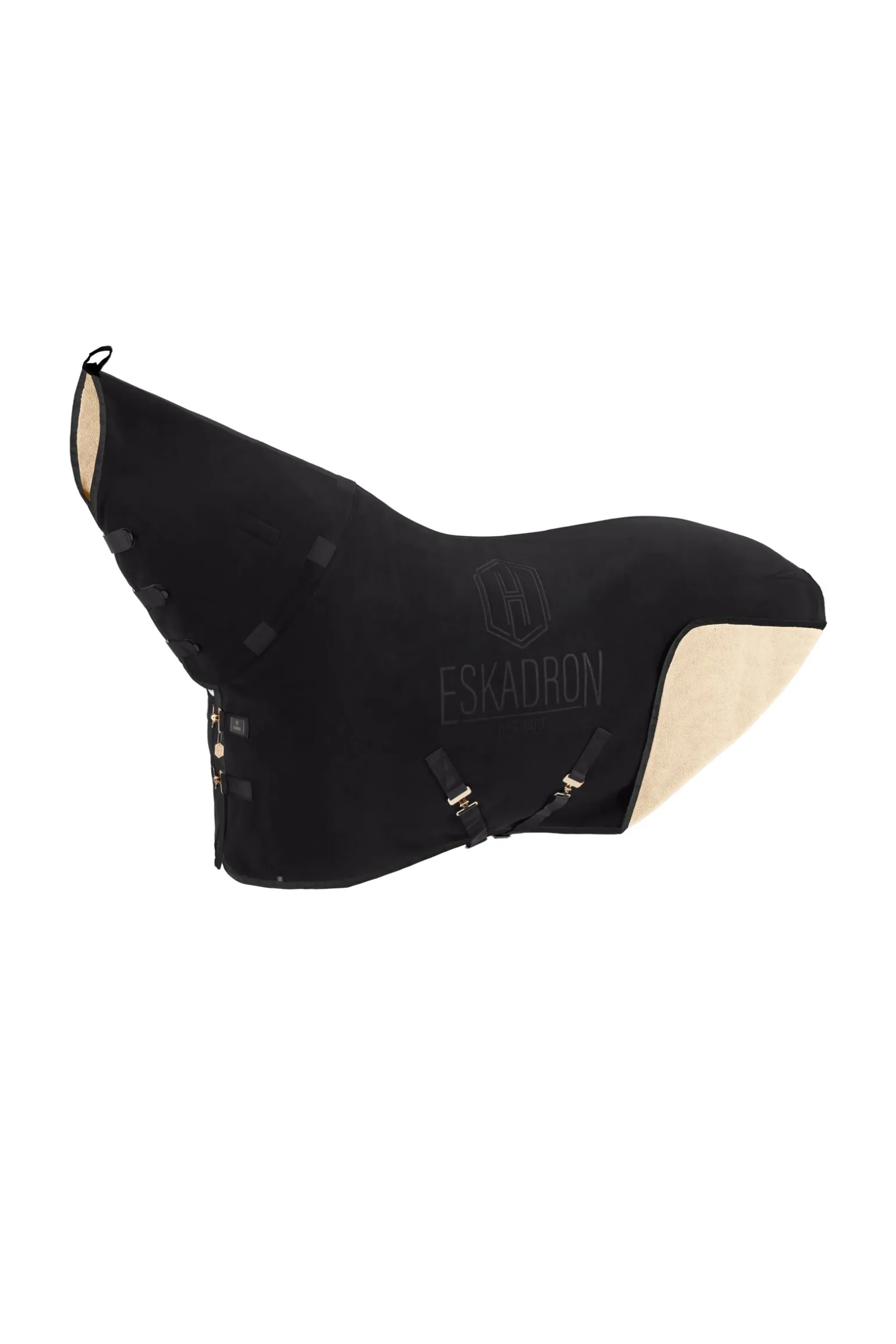 Heritage AW24 Polarfleece Abschwitzdecke mit hohem Hals