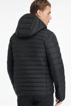 Herren-Steppjacke mit Kapuze
