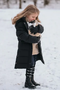 Irma Kinder langer wattierter Mantel