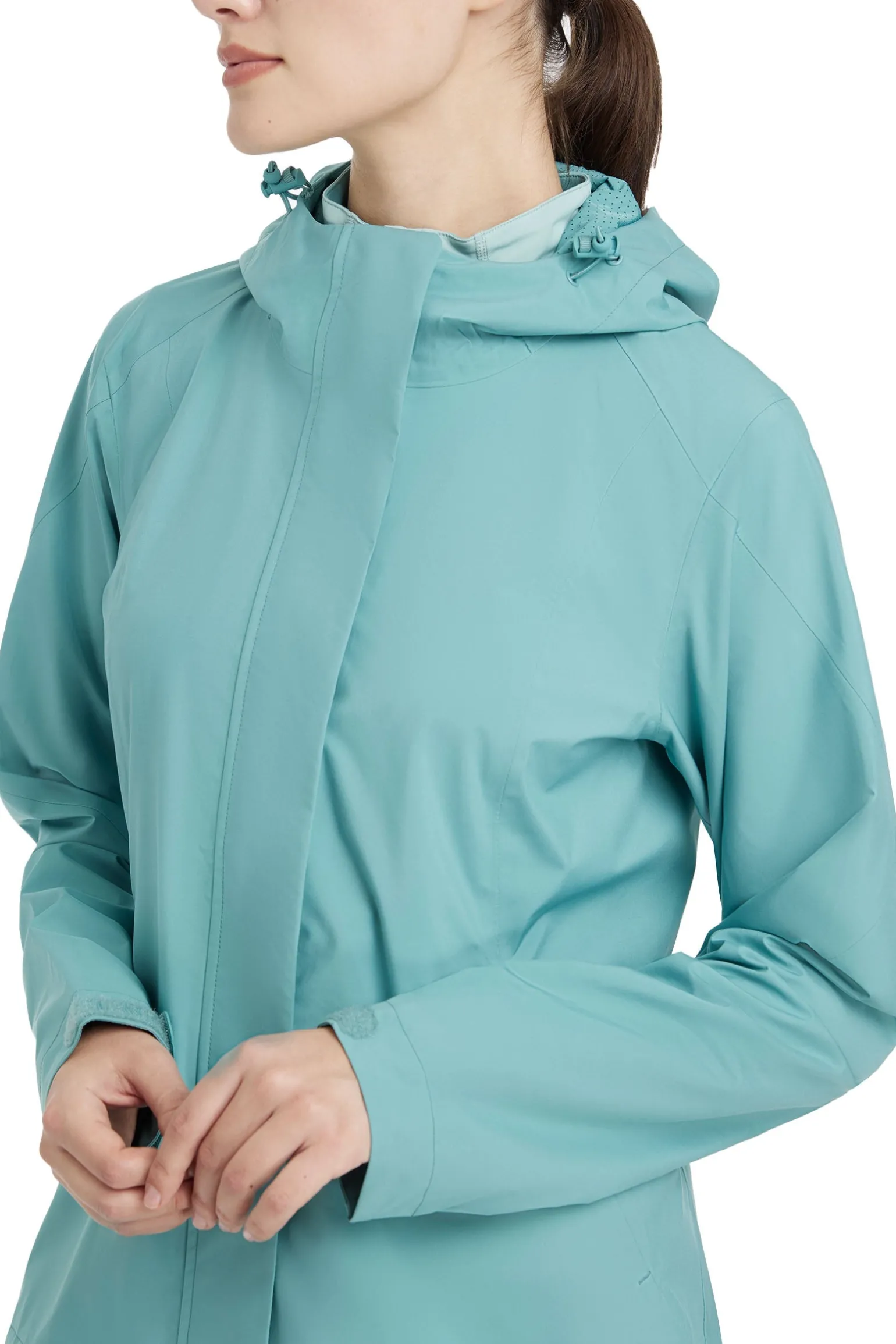 Isla Damen Kurze Wasserdichte Jacke