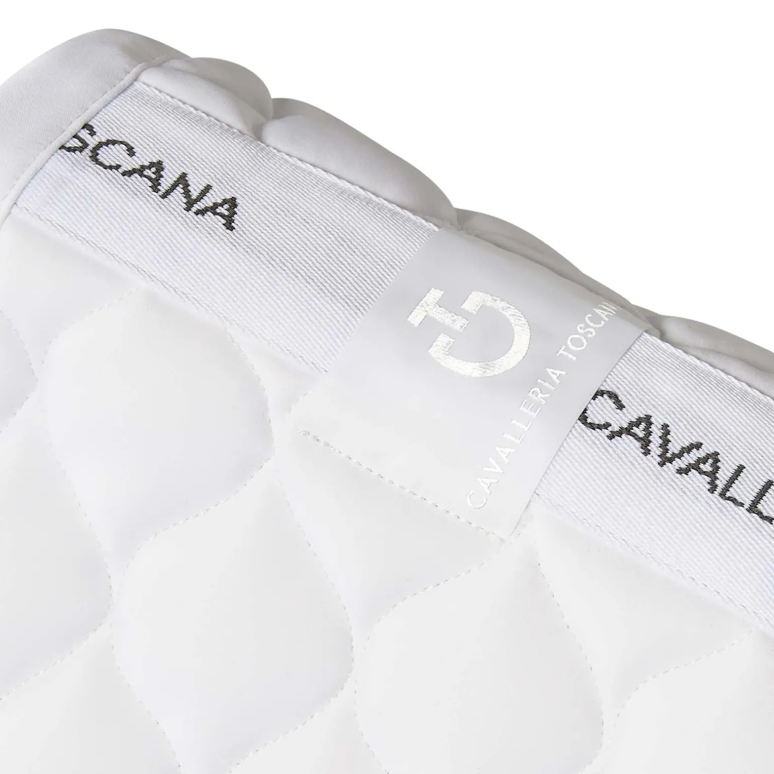 Jersey Dressurschabracke Rundgesteppt