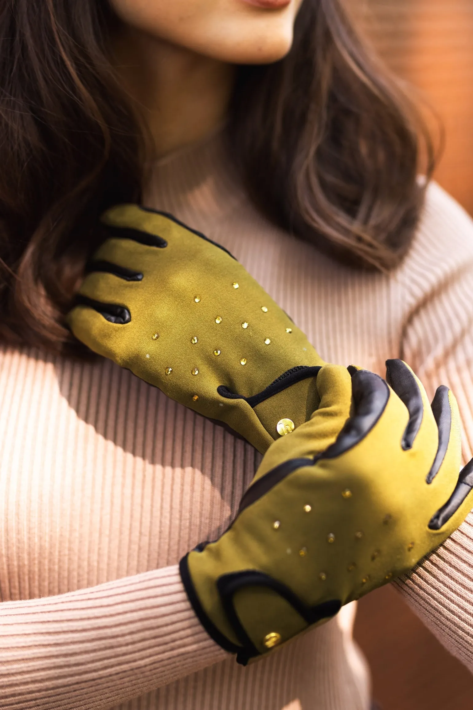 Joana Winterreithandschuhe mit Strass