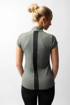 Joelle Damen-Trainingsshirt mit kurzen Ärmeln, UPF 40+