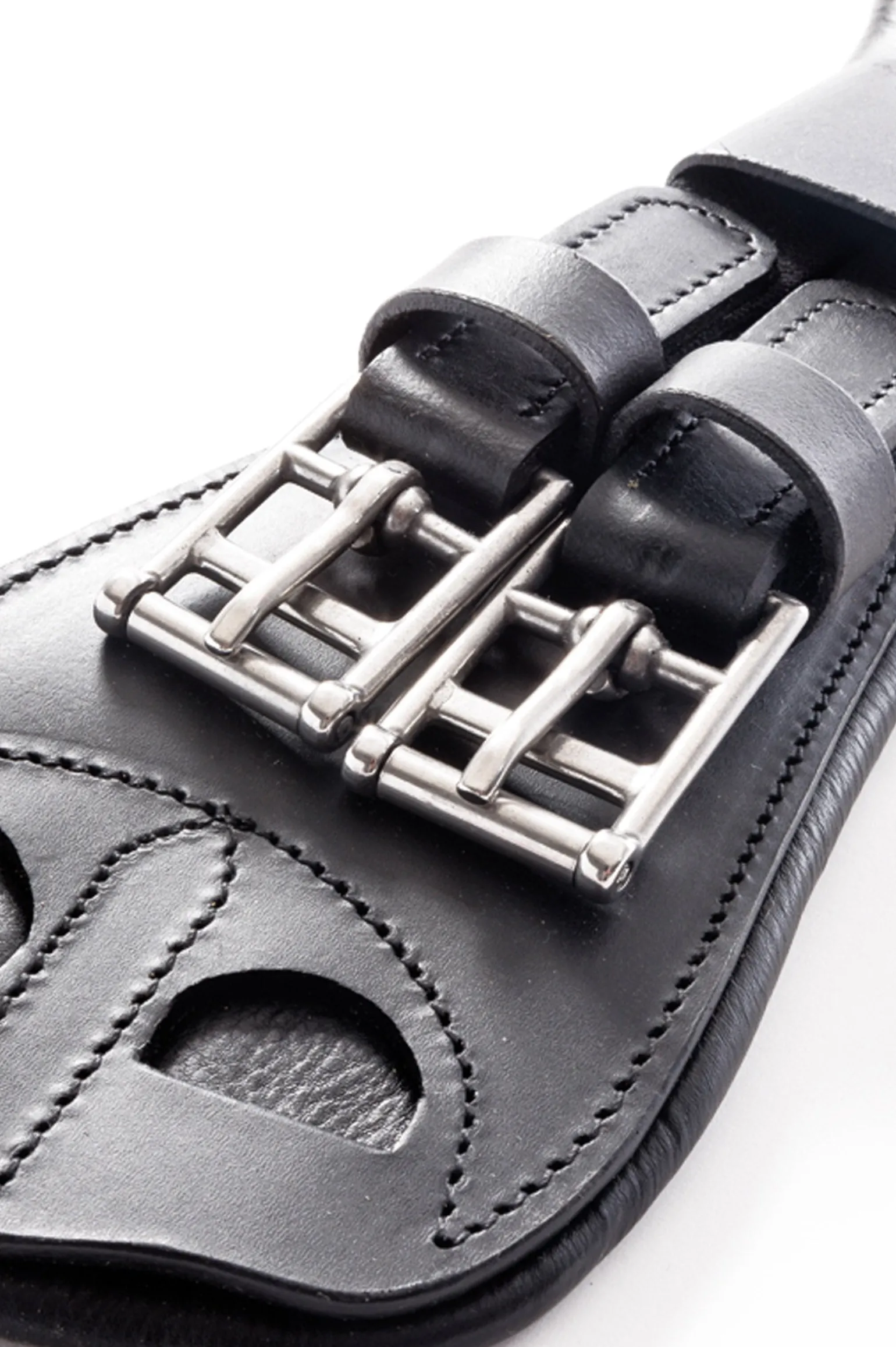 Julius Geölter Leder Kurzgurt mit Elastik