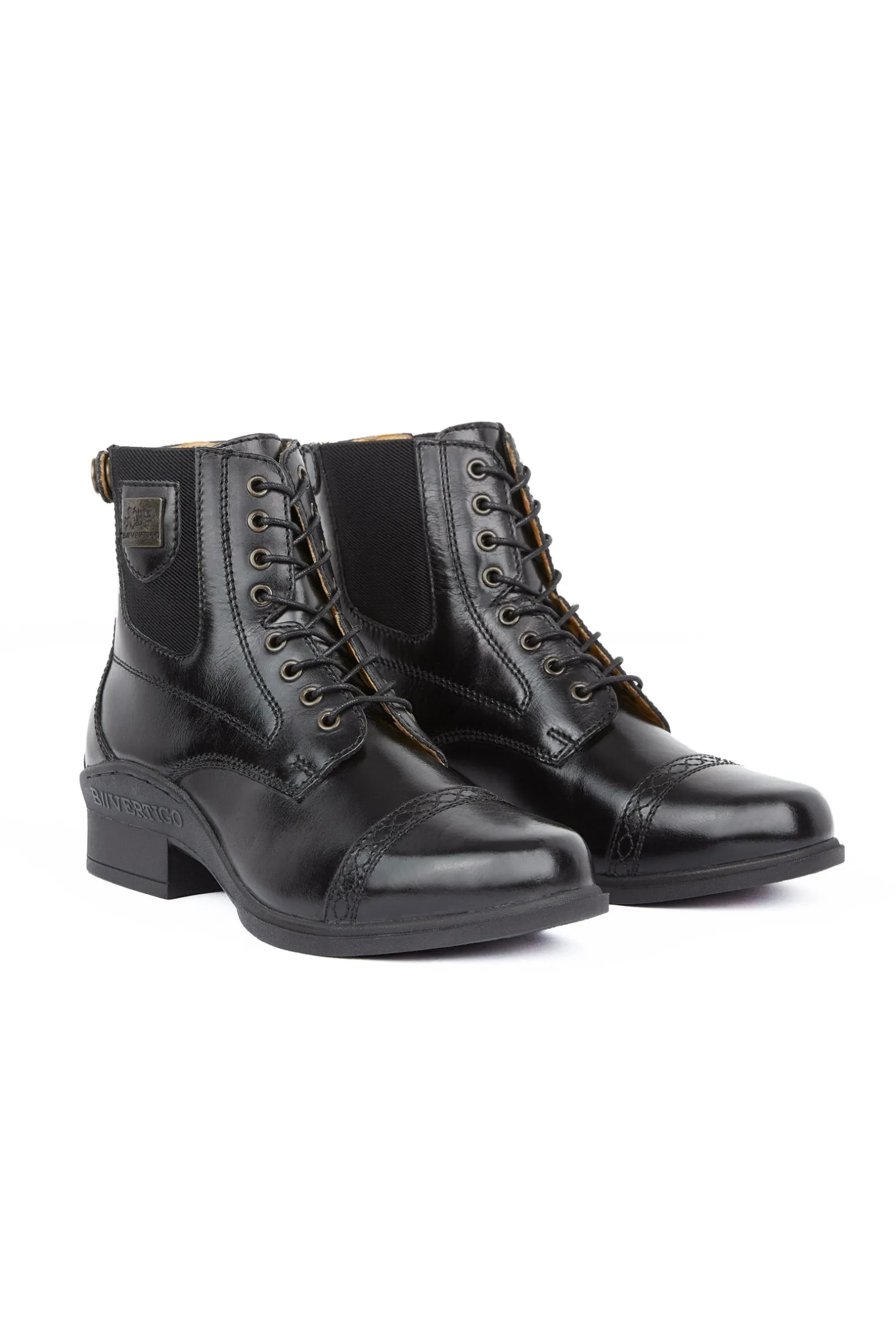 Jupiter Geschnürte Damen Lederreitstiefeletten