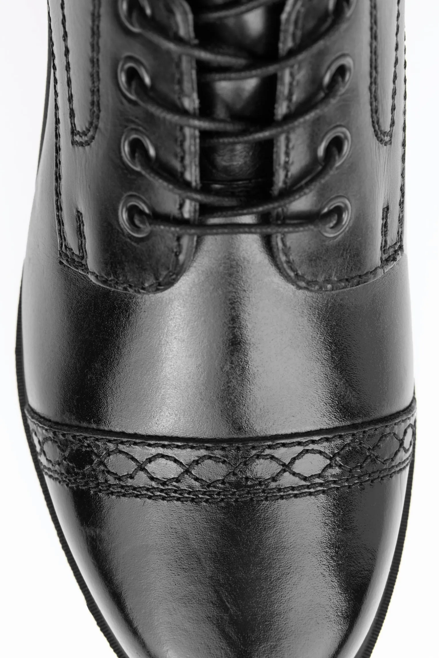 Jupiter Geschnürte Damen Lederreitstiefeletten