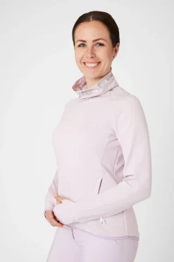 Kaitlin Damen Funktionssweatshirt mit Blumenkragen