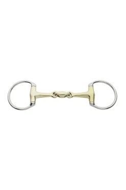 KavalBits Olivenkopfgebiss, doppelt gebrochen, 145mm