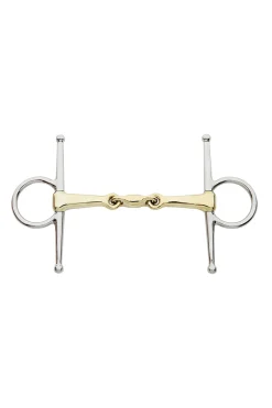 KavalBits Schenkeltrense, doppelt gebrochen, 145mm