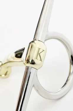 KavalBits Schenkeltrense, einfach gebrochen, 145mm