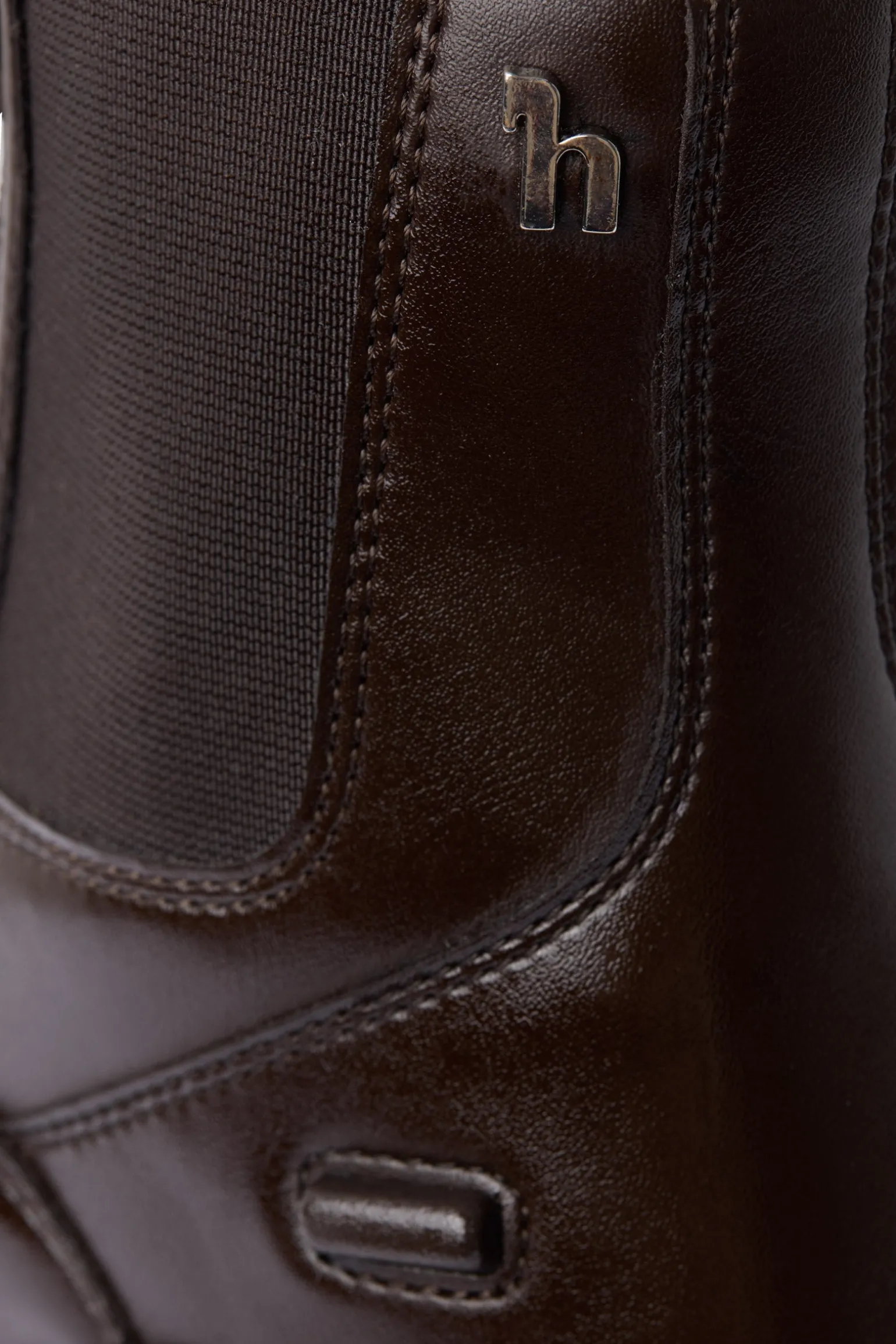 Kingston Damen Reitstiefeletten mit doppeltem Reißverschluss