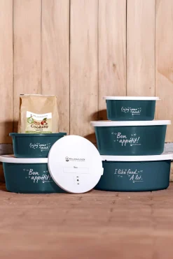 kleine Futterschale mit Deckel