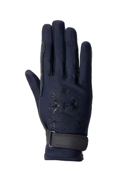 Laia Damen Reithandschuhe mit Logo Print