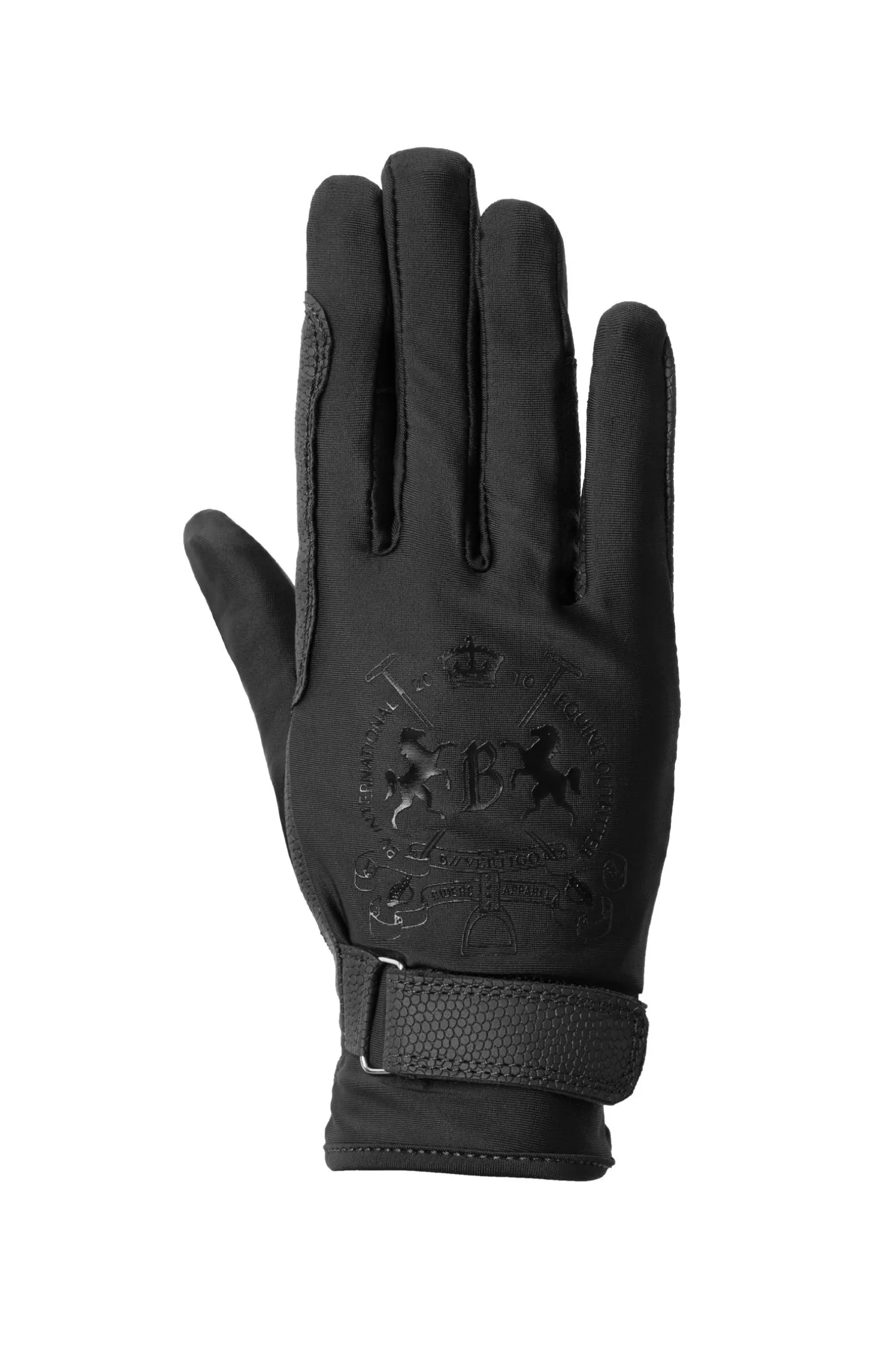 Laia Damen Reithandschuhe mit Logo Print