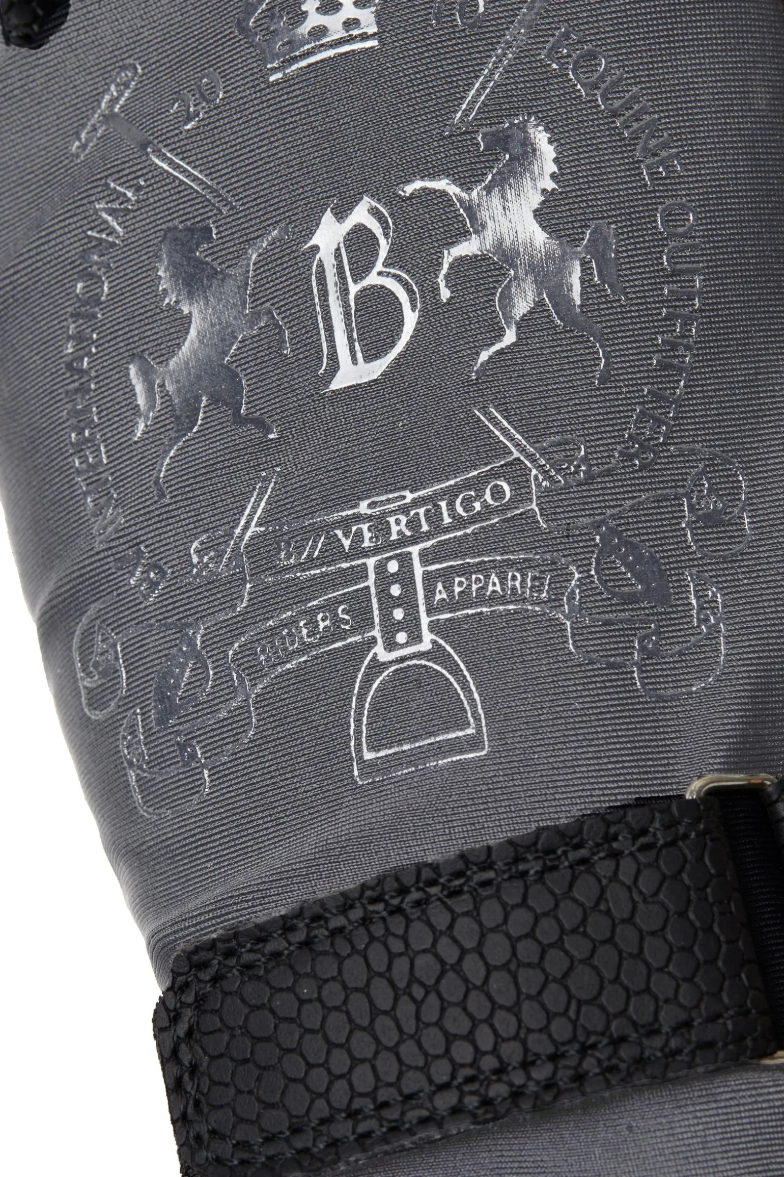 Laia Damen Reithandschuhe mit Logo Print