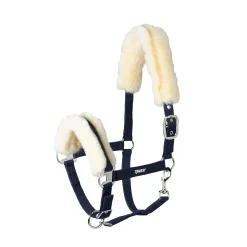 Lammfell Halfter Dornschnalle