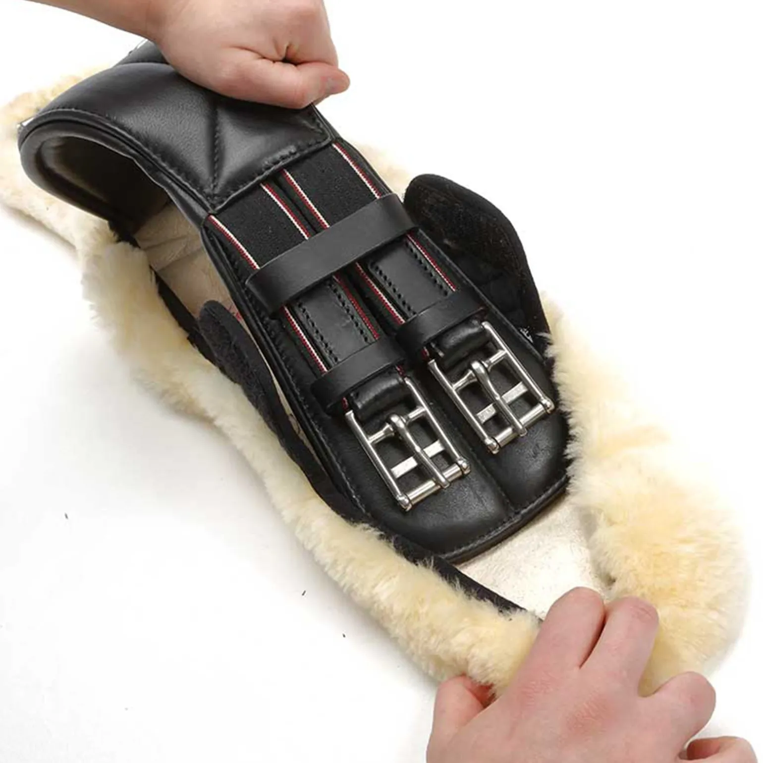 Lammfell-Gurtschoner Comfort