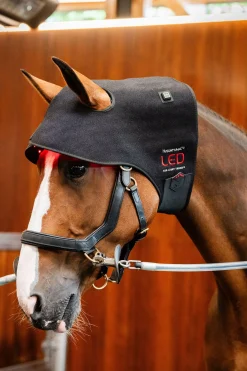 LED Rotlicht-Therapie Genickhaube