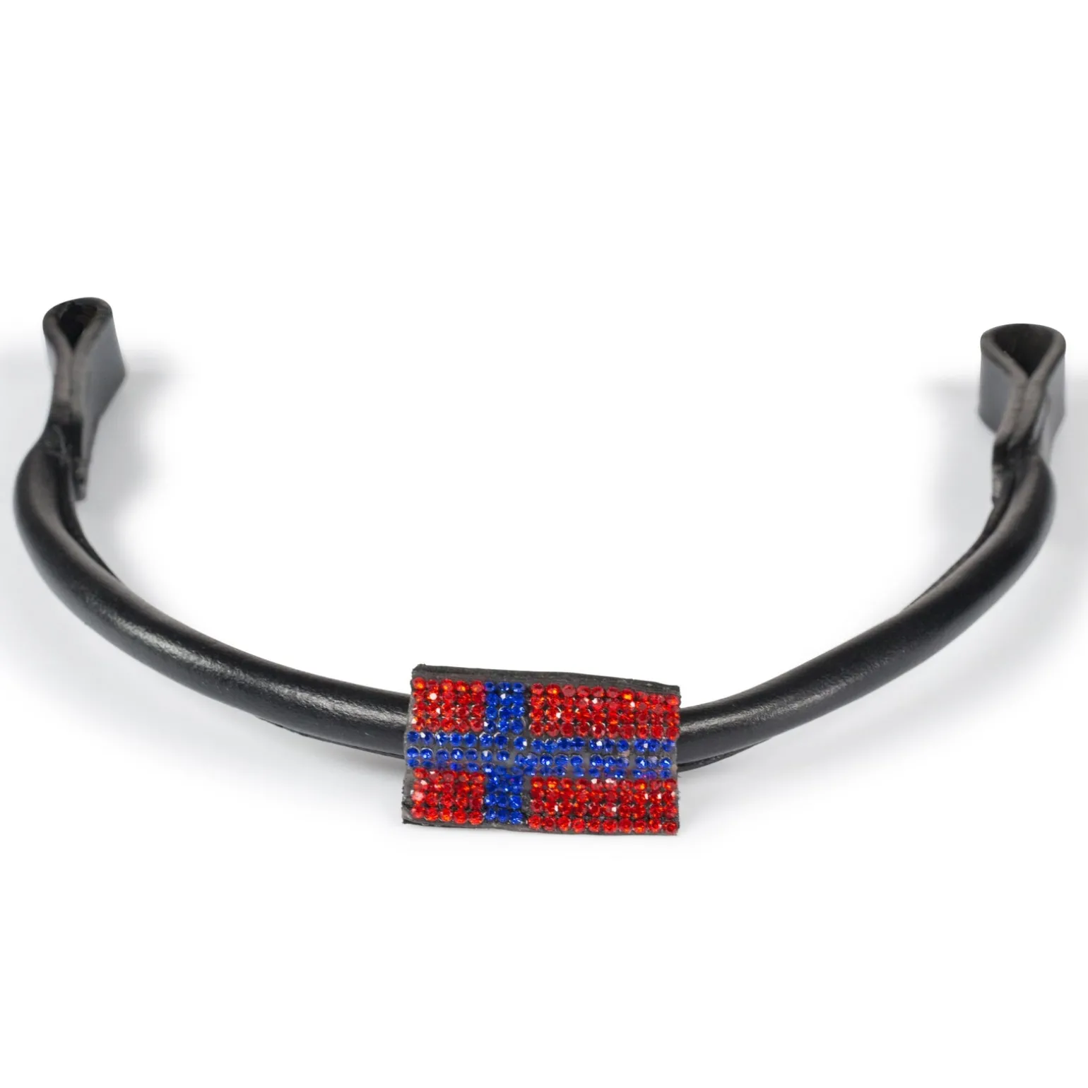 Leder Flag Stirnriemen