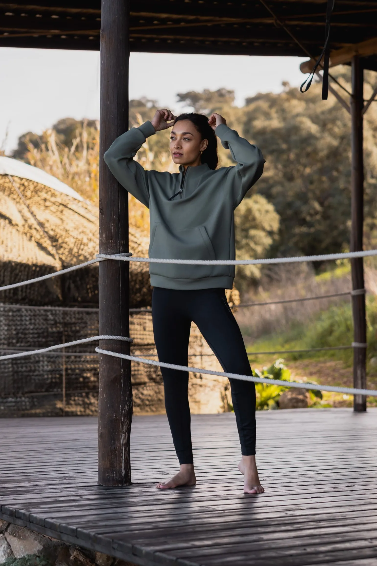 Lilou Damen Sweatshirt