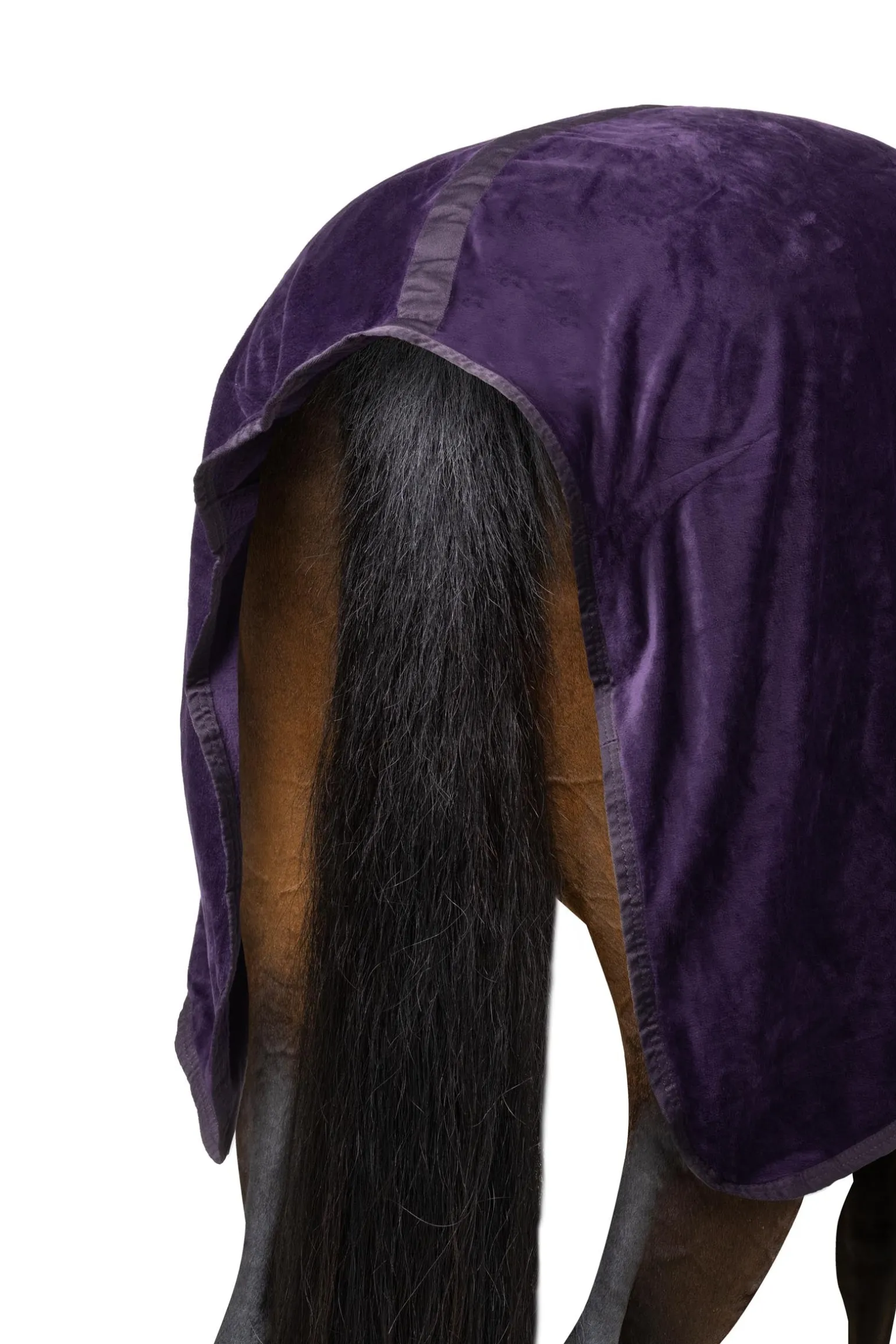 Lincoln Fleecedecke mit Kunstfellkragen