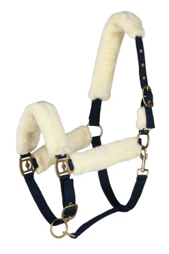 Lincoln Halfter mit Kunstfell