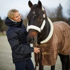 Lincoln Halfter mit Kunstfell